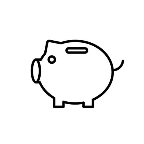 ikona świnki skarbonki